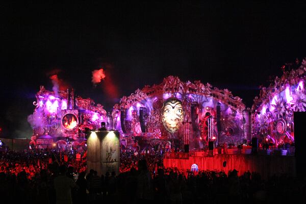 The theme of TomorrowWorld 2015 was "The Key to Happiness." Things turned out a little differently. Photo: Melissa Ruggieri/AJC.