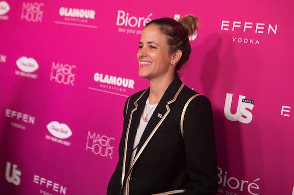 Samantha Ronson attends Us Weekly's Most Stylish New Yorkers of 2018 party at Magic Hour Rooftop Bar and Lounge on Wednesday, Sept. 12, 2018 in New York. (Photo by Scott Roth/Invision/AP)