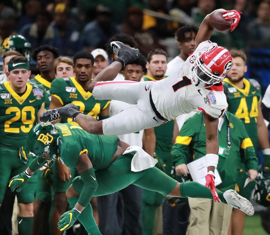 Photos: Bulldogs are too much for Baylor in Sugar Bowl