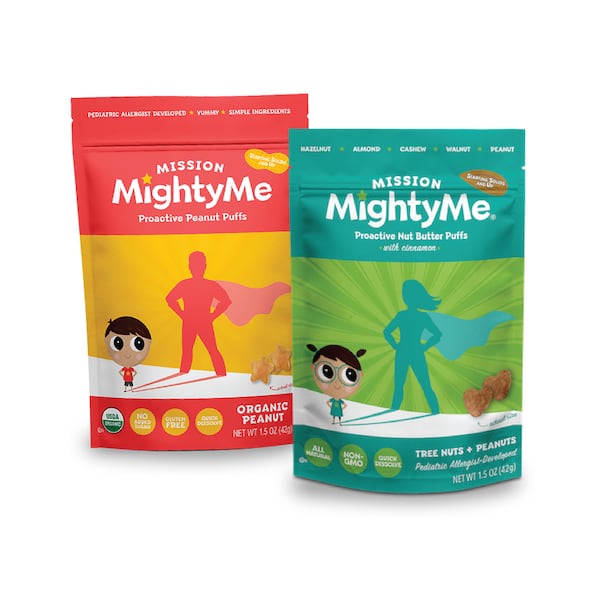 Baby-friendly puffs from Mission MightyMe. Courtesy of Mission MightyMe