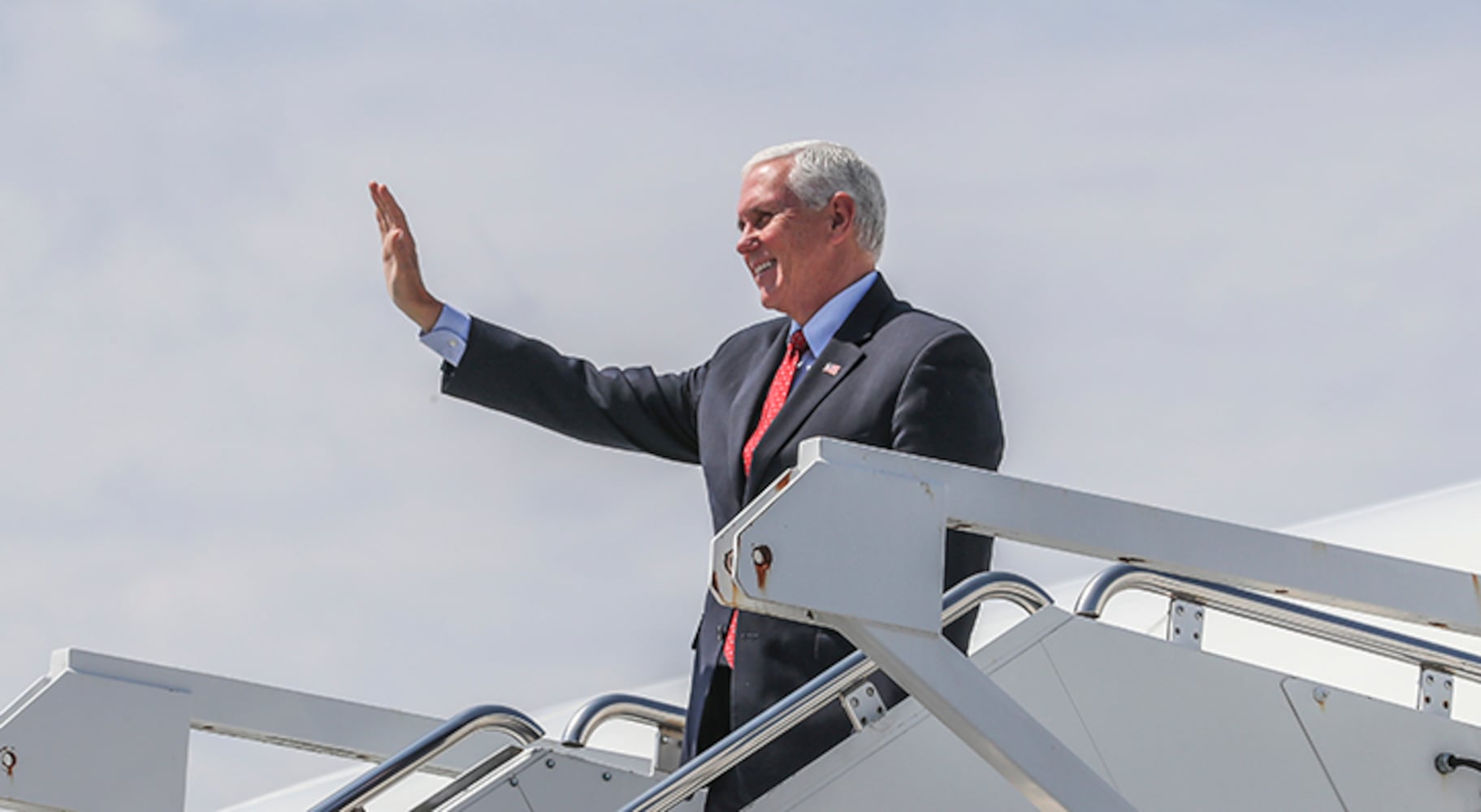 PHOTOS: Pence visits Georgia, praises state’s pandemic response