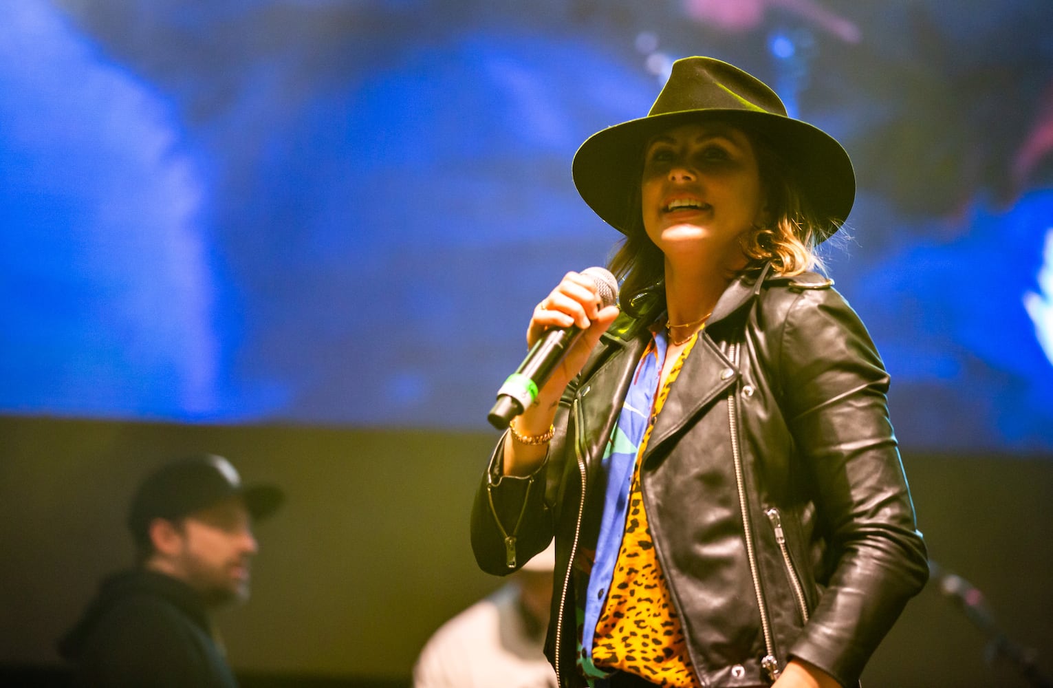 Big Grams – Big Boi’s pairing with trip-hop duo Phantogram (Sarah Barthel and Josh Carter) -  played the final show of the "Big Night Out" concert series at Centennial Olympic Park on Oct. 25, 2020.