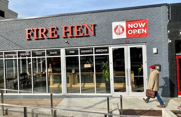 Fire Hen, a new fast-casual restaurant specializing in rotisserie chicken, opened in Buckhead in November. Wendell Brock for The Atlanta Journal-Constitution