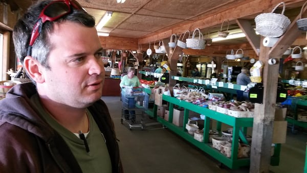 Drew Echols, who was recently elected to the state legislature, is pictured at Jaemor Farms in Alto, Ga.
