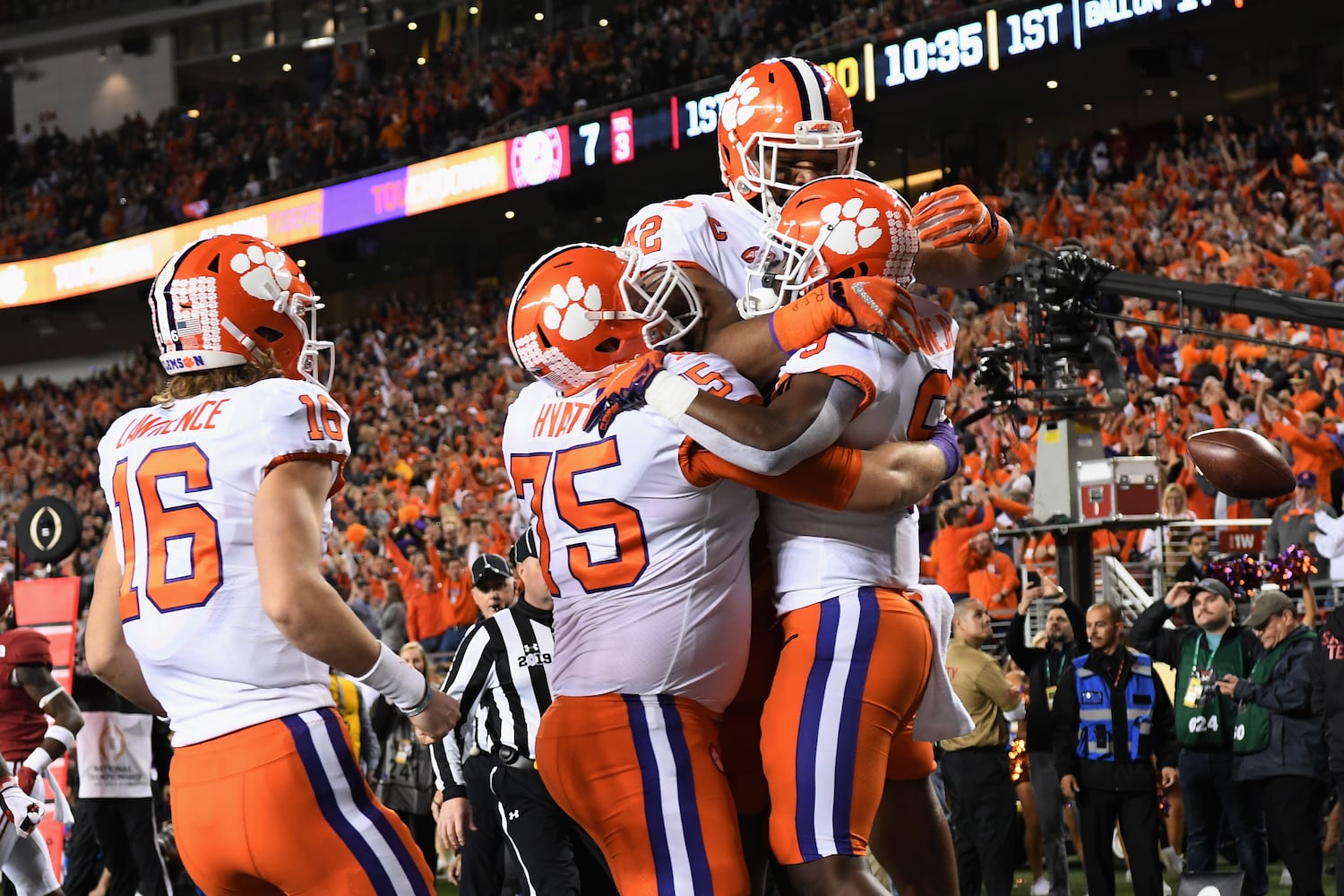 Photos: Alabama, Clemson meet in national championship game