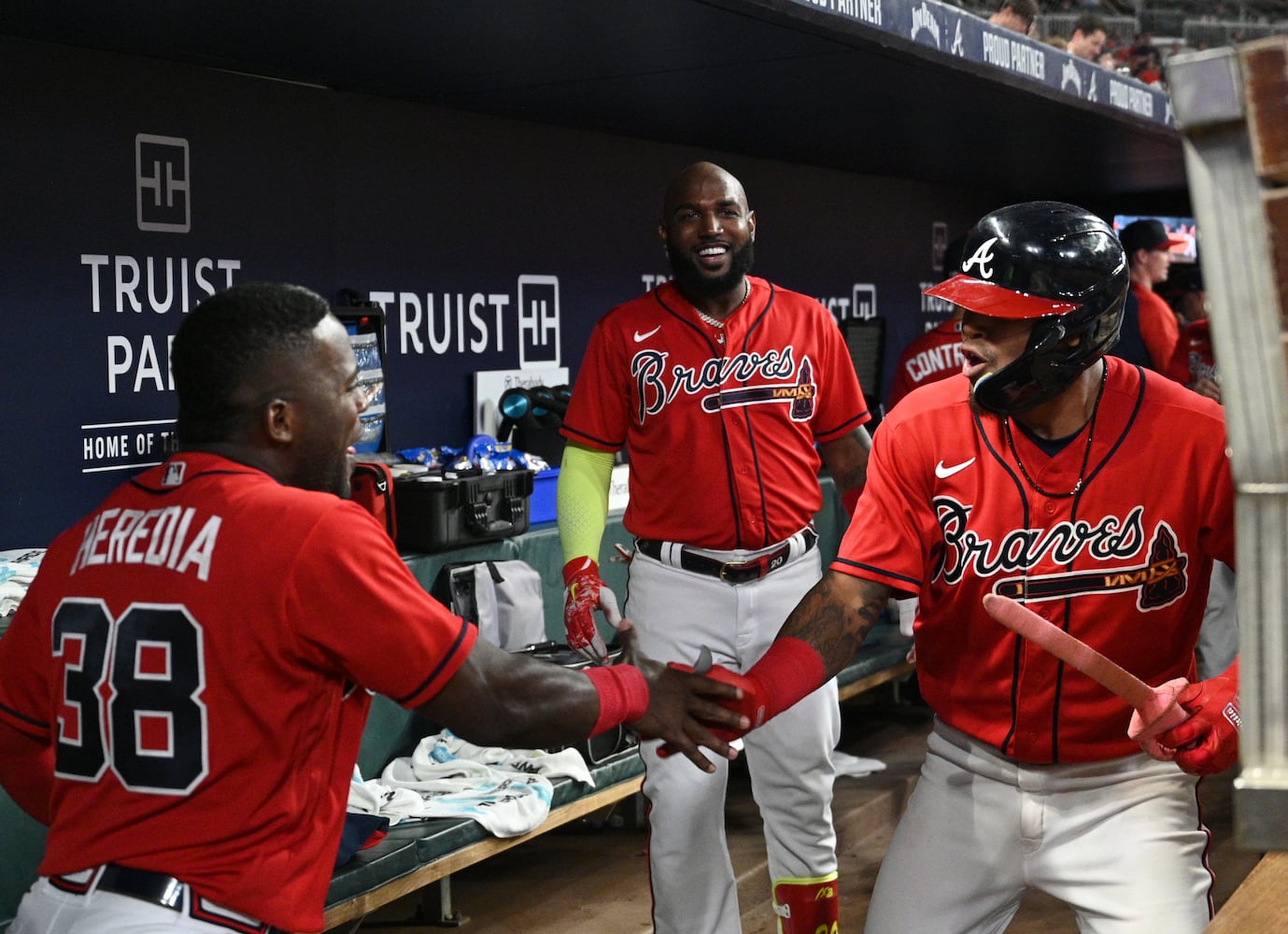 Braves-Angels Friday photo