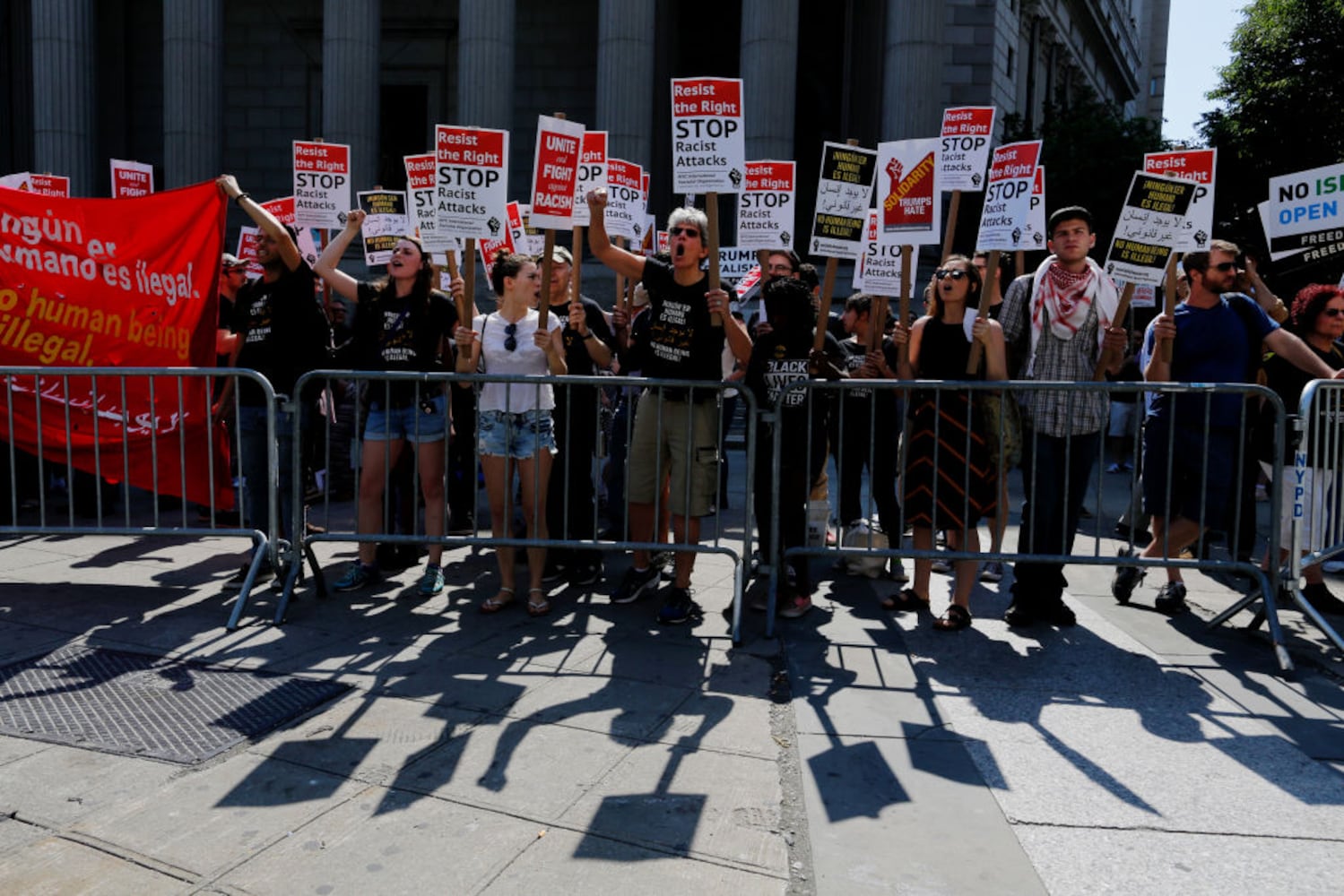 anti sharia law protests