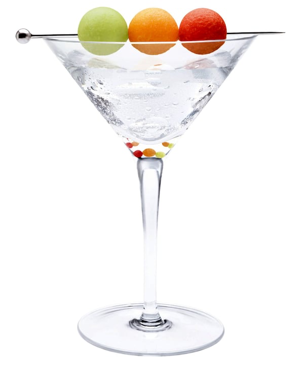 Melon Eyeball Martini