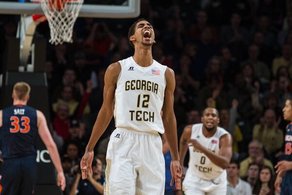 Forward Quinton Stephens' 16 points gave the Jackets a huge lift. (Special to the AJC/Mikki K. Harris)