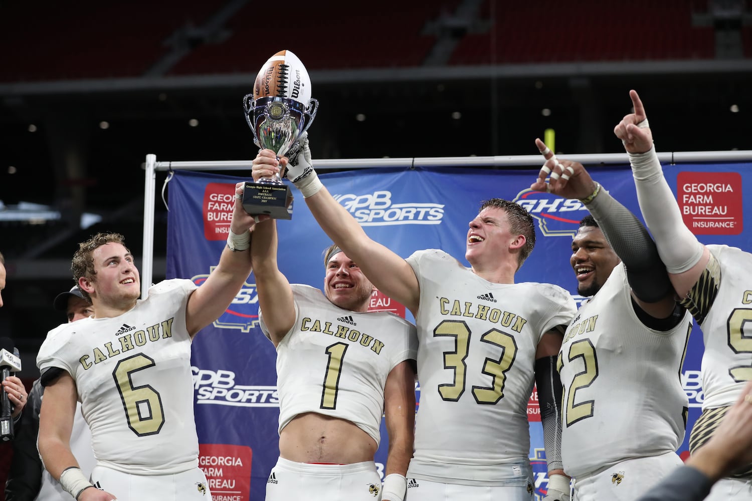 Georgia high school state football finals, Day 1