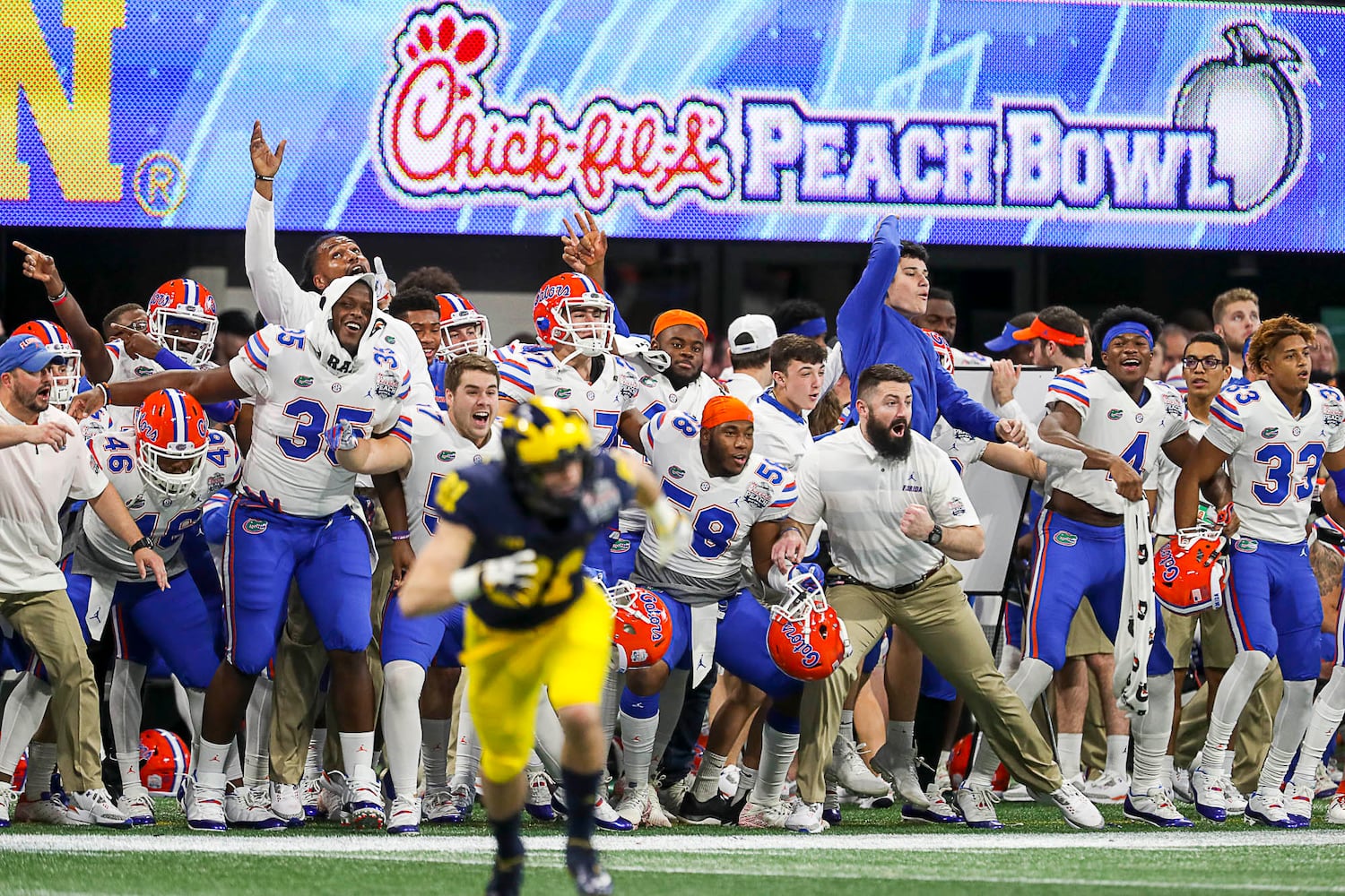 Photos: Florida beats Michigan in Chick-fil-A Peach Bowl