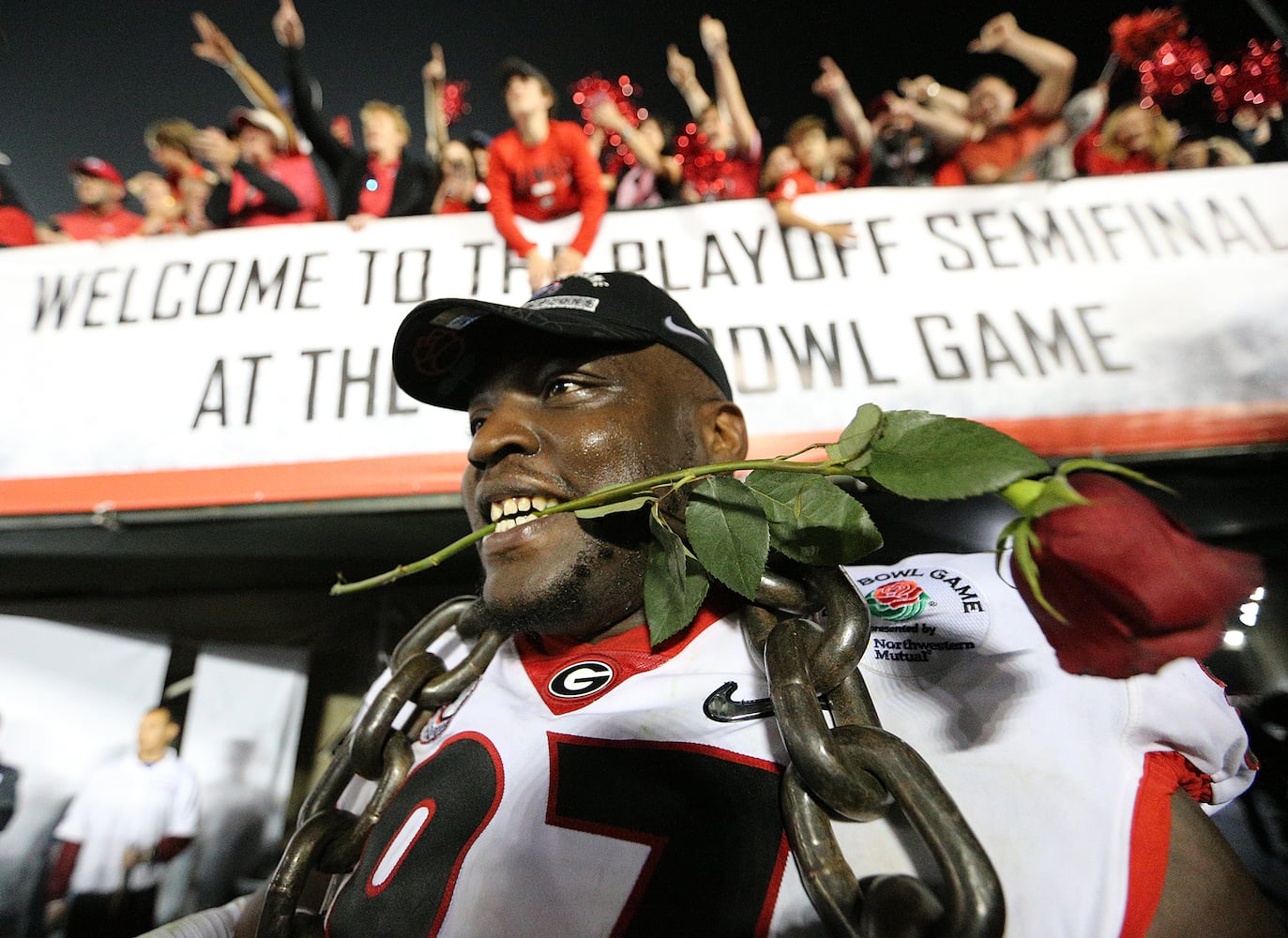 Photos: Bulldogs celebrate Rose Bowl victory