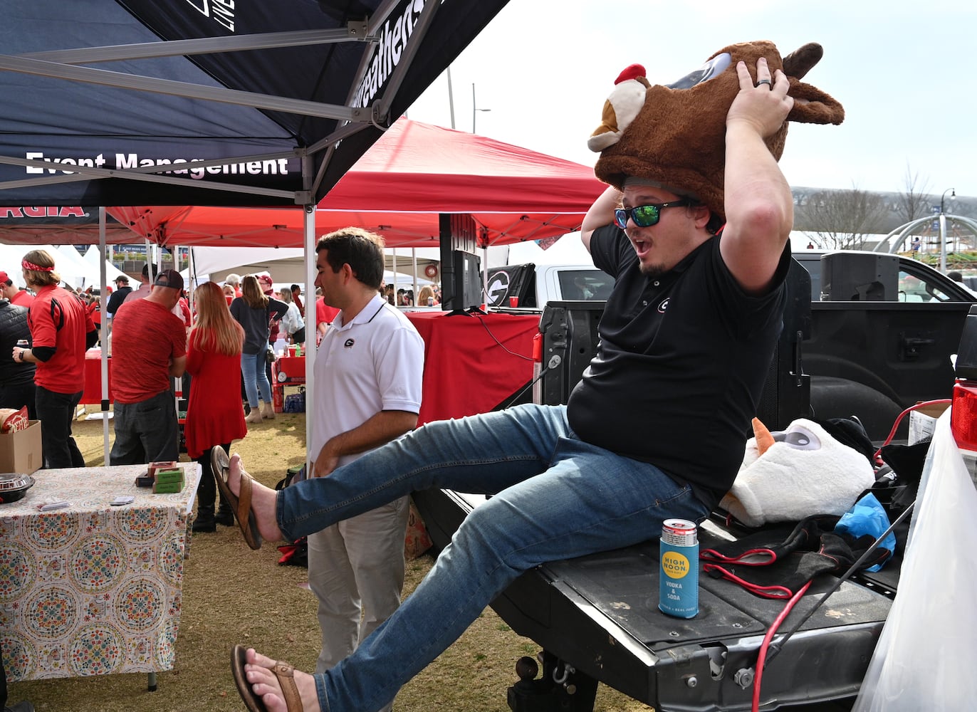 Georgia in SEC Championship photo