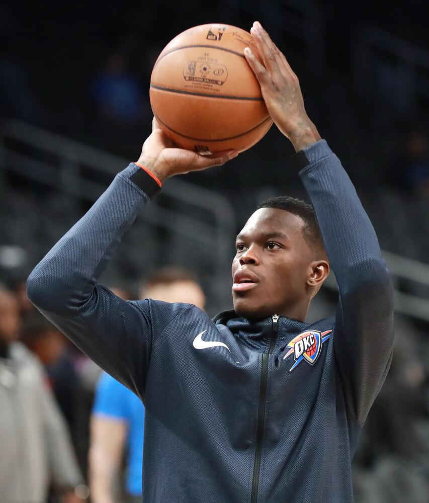 Photos: Hawks host Dennis Schroder, Thunder