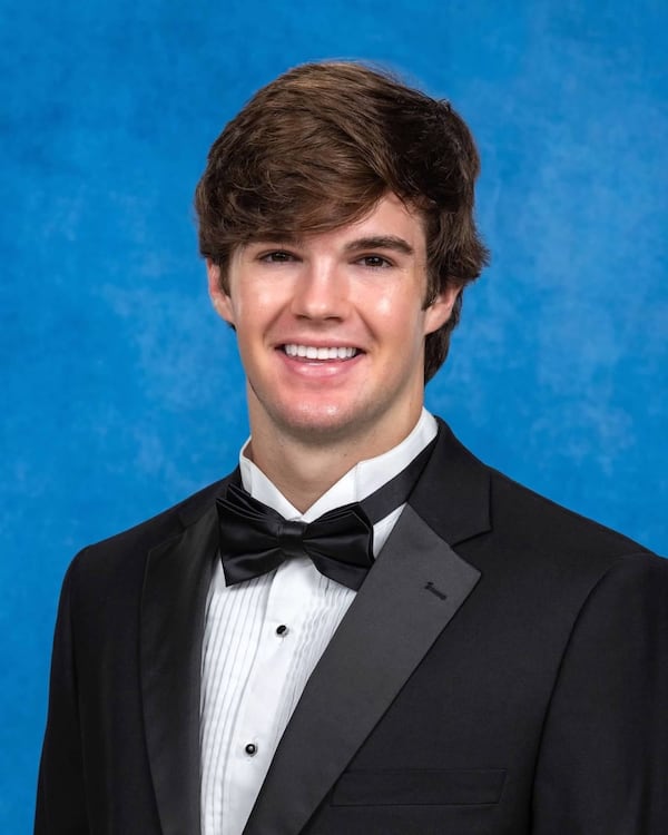 Will Doster, valedictorian at Marist School. (Courtesy provided)