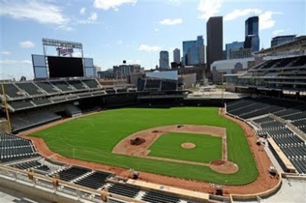 Target Field, Minneapolis. (AP photo)