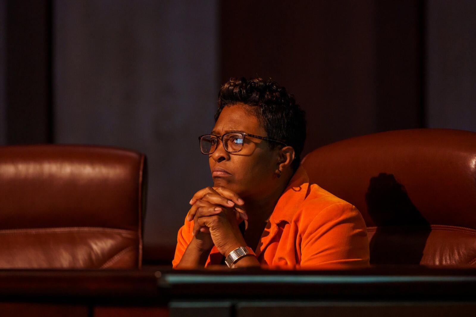 Atlanta City Council member Keisha Sean Waites announced at Monday's full council meeting that she was resigning from her citywide seat.