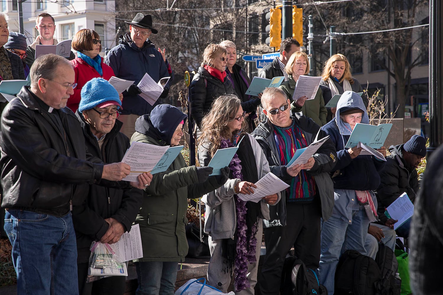 PHOTOS: Church celebrates Christmas with homeless