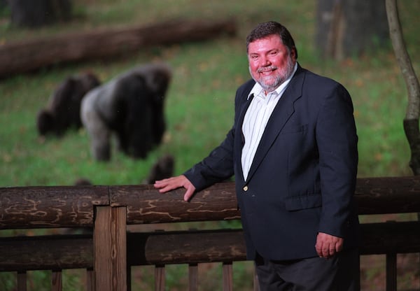 Terry Maple, pictured in 1998, is credited with transforming Zoo Atlanta from one of the worst zoos in the country into one of the best. (AJC Staff Photo/William Berry)