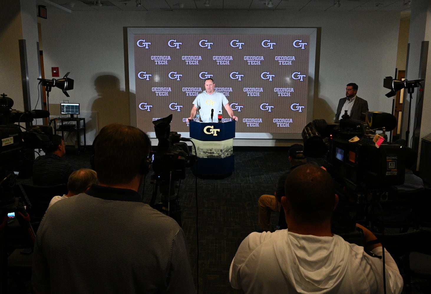 Georgia Tech football press conference