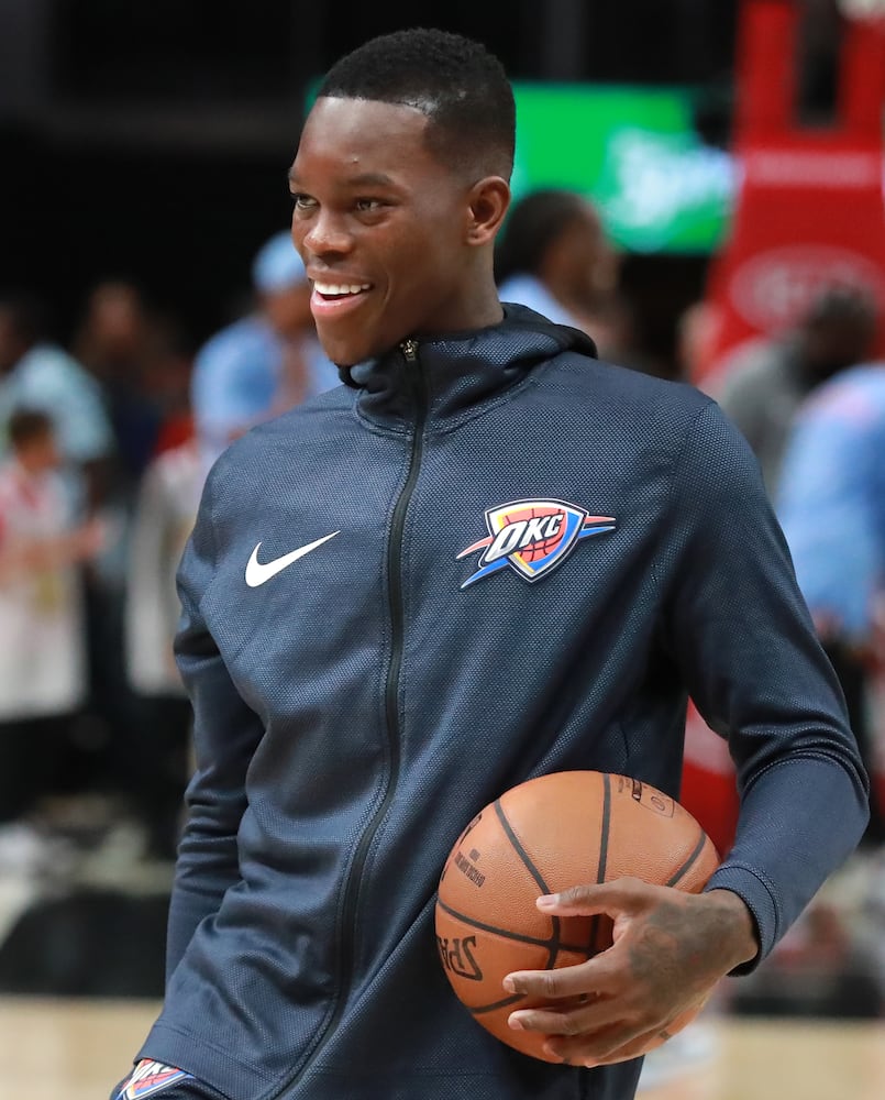 Photos: Hawks host Dennis Schroder, Thunder