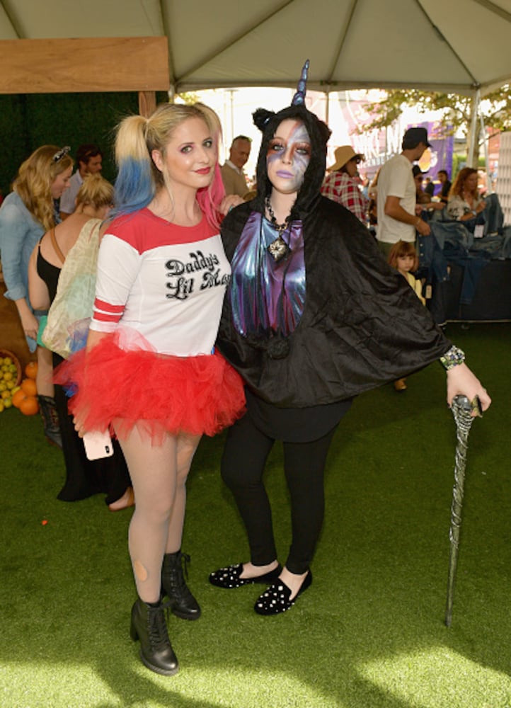 Photos: Celebs hit Halloween parties; see their costumes