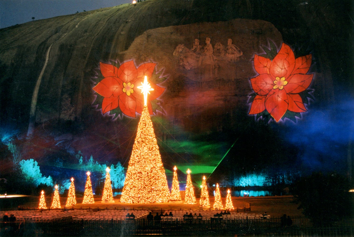 Stone Mountain Christmas Light Show