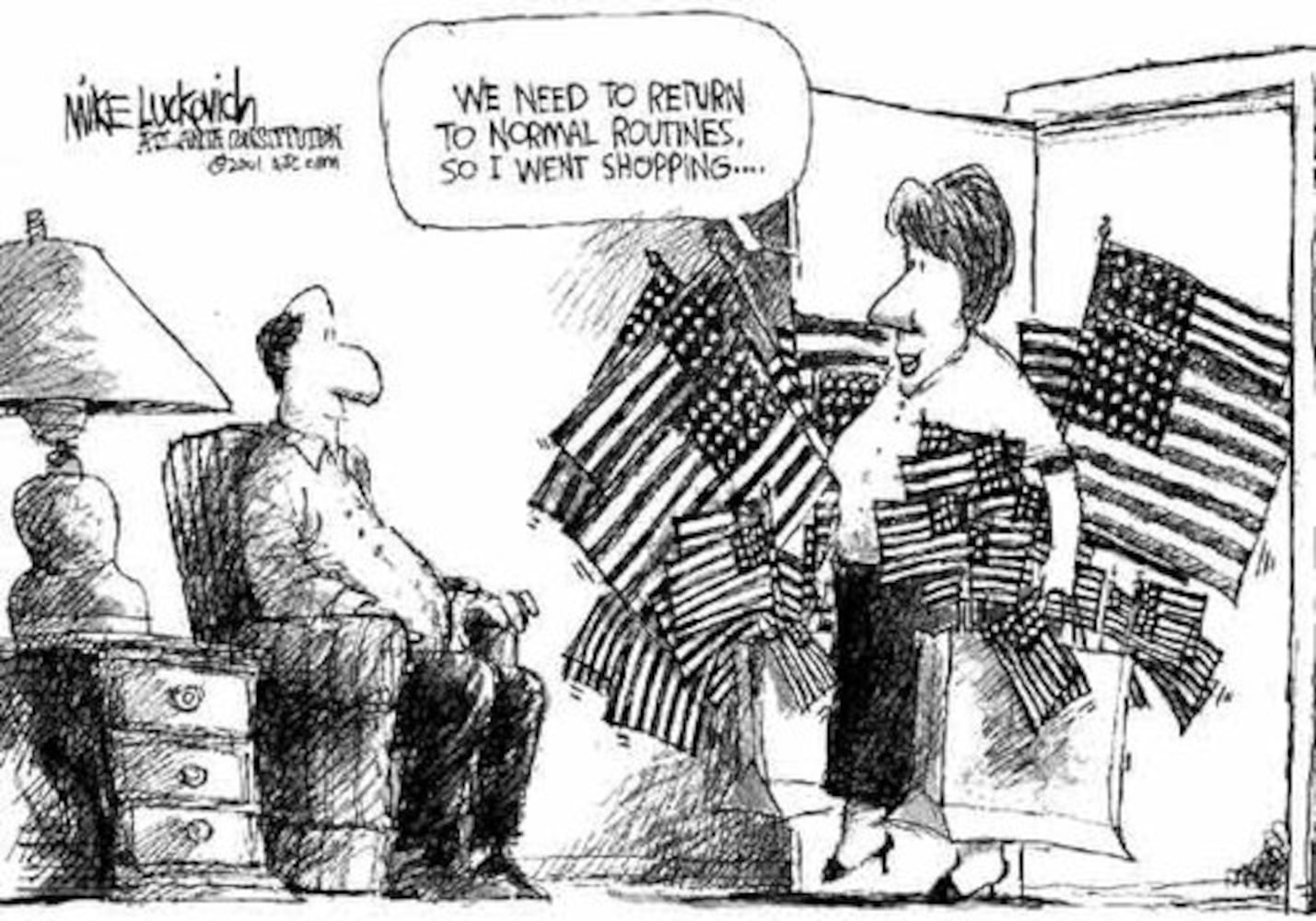 Luckovich: Sept. 11 remembered