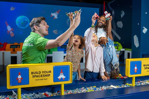 Guests of all ages can build, explore and experience fun activities at the recently reopened LEGO Discovery Center Atlanta in Phipps Plaza. (Courtesy of LEGO Discovery Center)