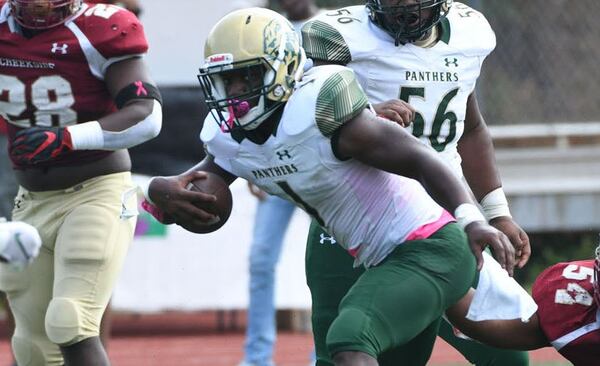 Langston Hughes High running back Antonio Martin, who announced his commitment to Georgia Tech on Feb. 1, 2021. (247Sports)