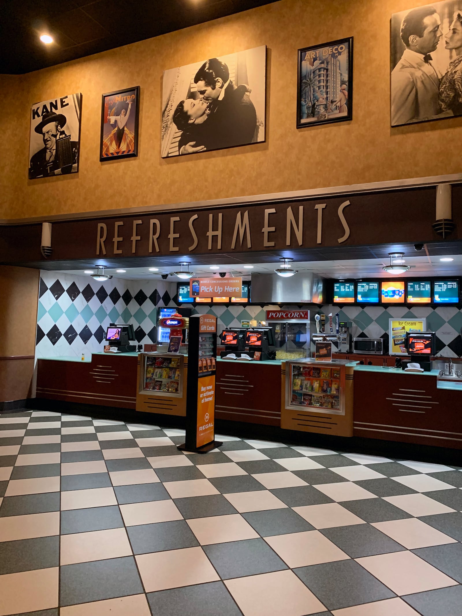 The interior of the Tara Cinema on November 9, 2022, the day before it closes after 54 years of existence. RODNEY HO/rho@ajc.com