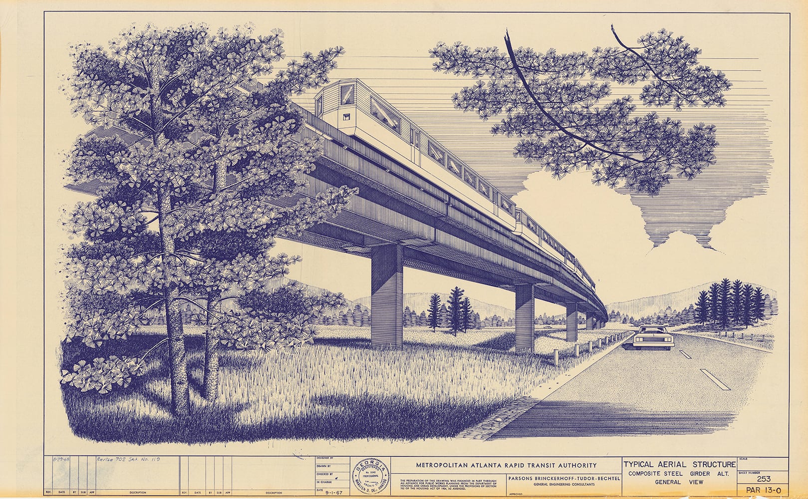 Flashback Photos: Planning MARTA’s future in 1968