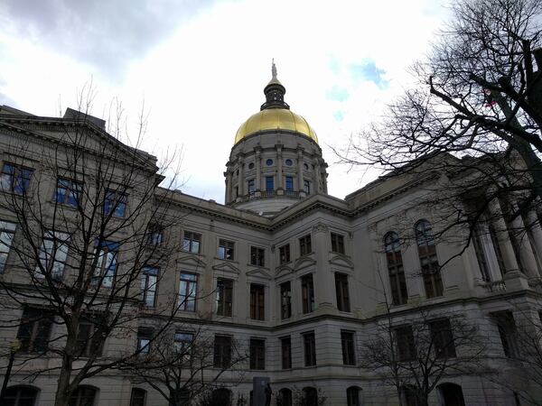 The Georgia state Capitol in Atlanta. (Ty Tagami/ty.tagami@ajc.com)