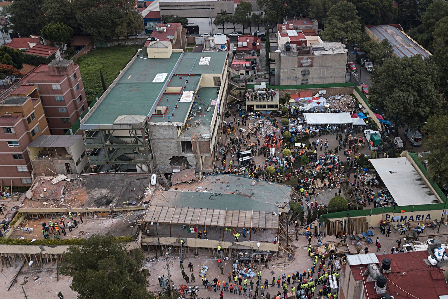 Photos: Major earthquake strikes Mexico City