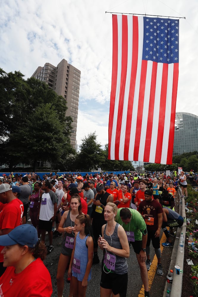 PHOTOS: Scenes at 2019 AJC Peachtree Road Race