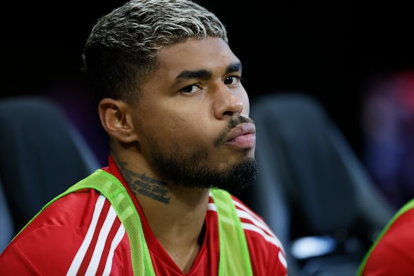 Atlanta United attacker Josef Martinez started the game on the bench against Orlando City at Mercedes-Benz Stadium on Sunday, July 17, 2022.