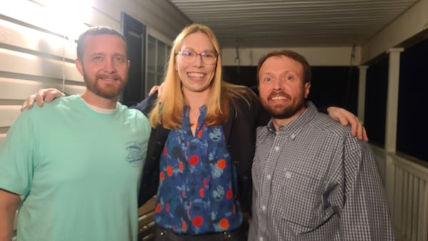 Georgia exonerees Joey Watkins (left) and Daryl "Lee" Clark (right) were released from prison with the help of podcaster Susan Simpson. Courtesy of Red Marble Media.