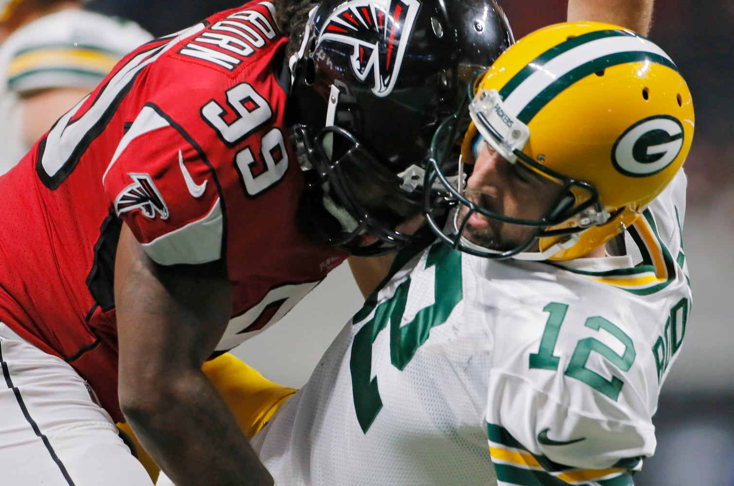 Photos: Falcons cruise to a win over the Packers