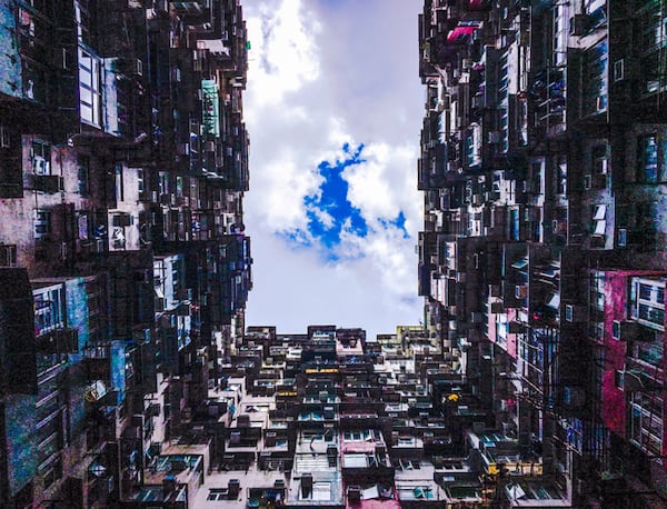 Marc Rose sent in this photo of the famous Fok Cheong housing development in Hong Kong.