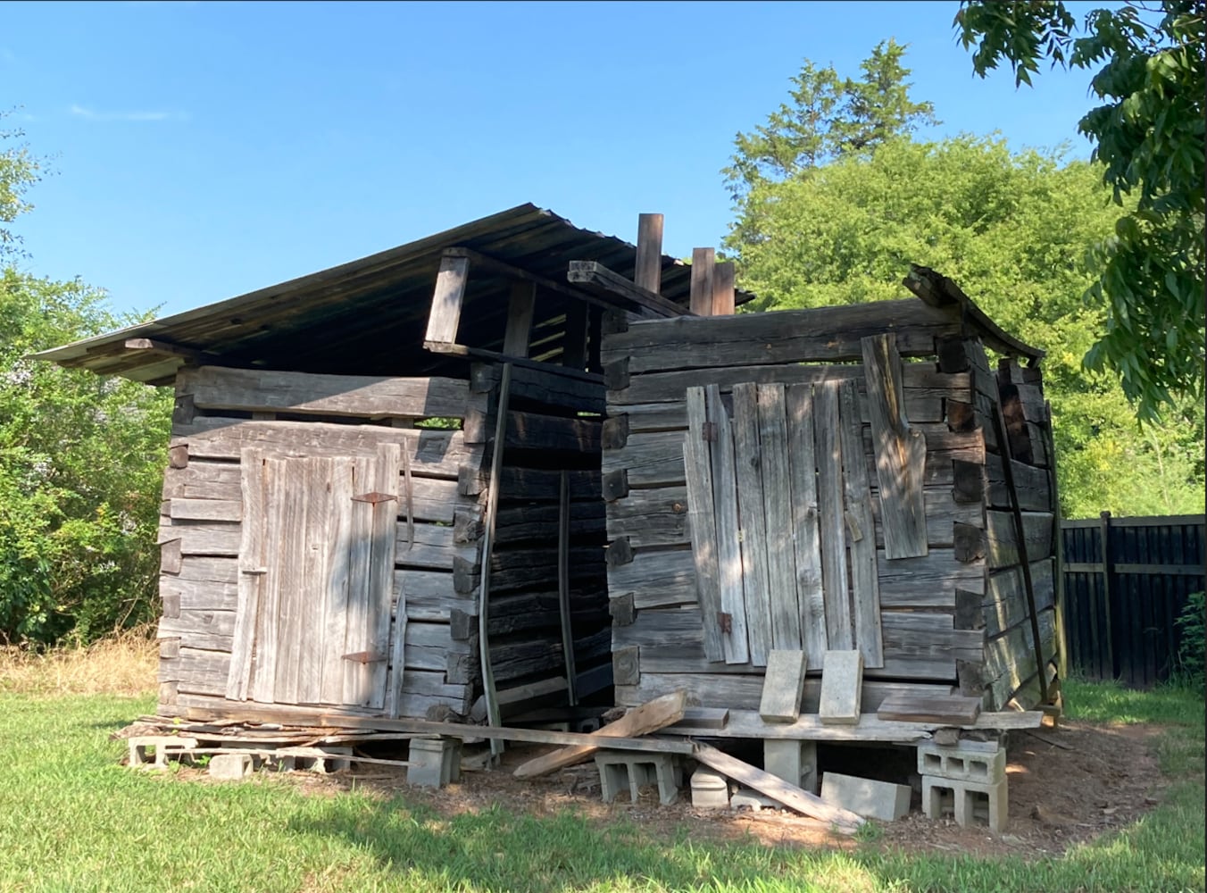 A historic Roswell farmhouse from 1835 is finally getting a facelift