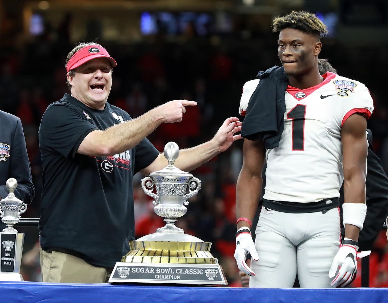 Photos: Bulldogs are too much for Baylor in Sugar Bowl