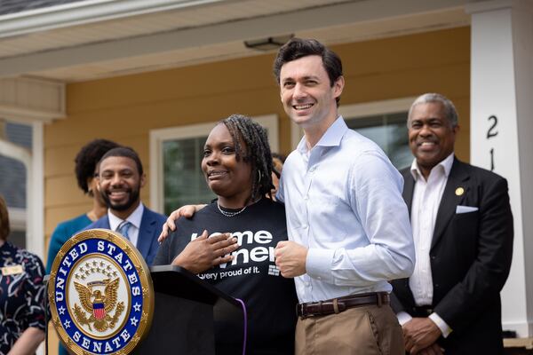 U.S. Sen. Jon Ossoff (right), D-Ga, is ramping up his fundraising efforts ahead of a 2026 reelection campaign.