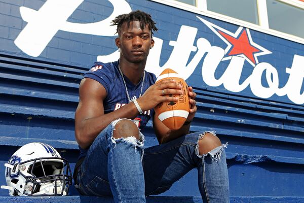 Smael Mondon, a senior linebacker at Paulding County High School, was one of the AJC Super 11 selections prior to the 2020 football season. (Christina Matacotta/For the AJC)