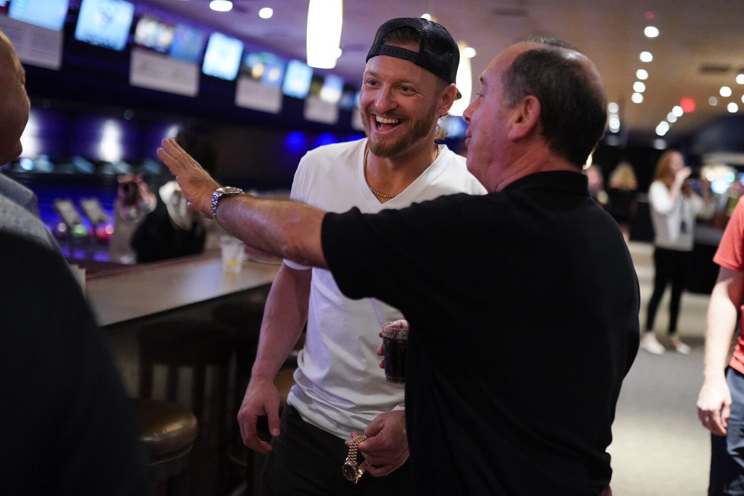 Photos: Josh Donaldson, Braves teammates bowl for charity