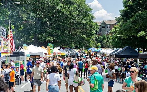 Get festive all weekend long at the Peachtree Corners Festival in Gwinnett.