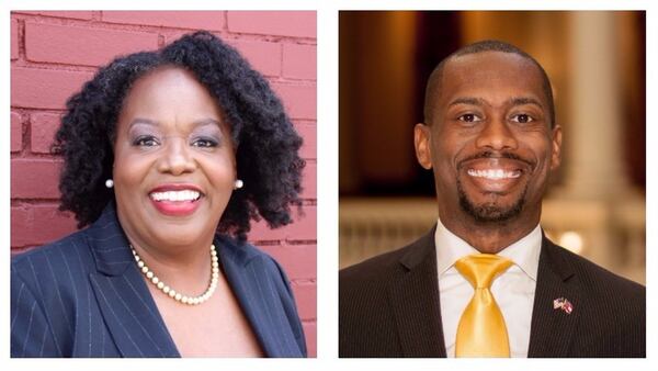 Kim Schofield and De’Andre S. Pickett face each other in a runoff for state House District 60 on Dec. 5, 2017.