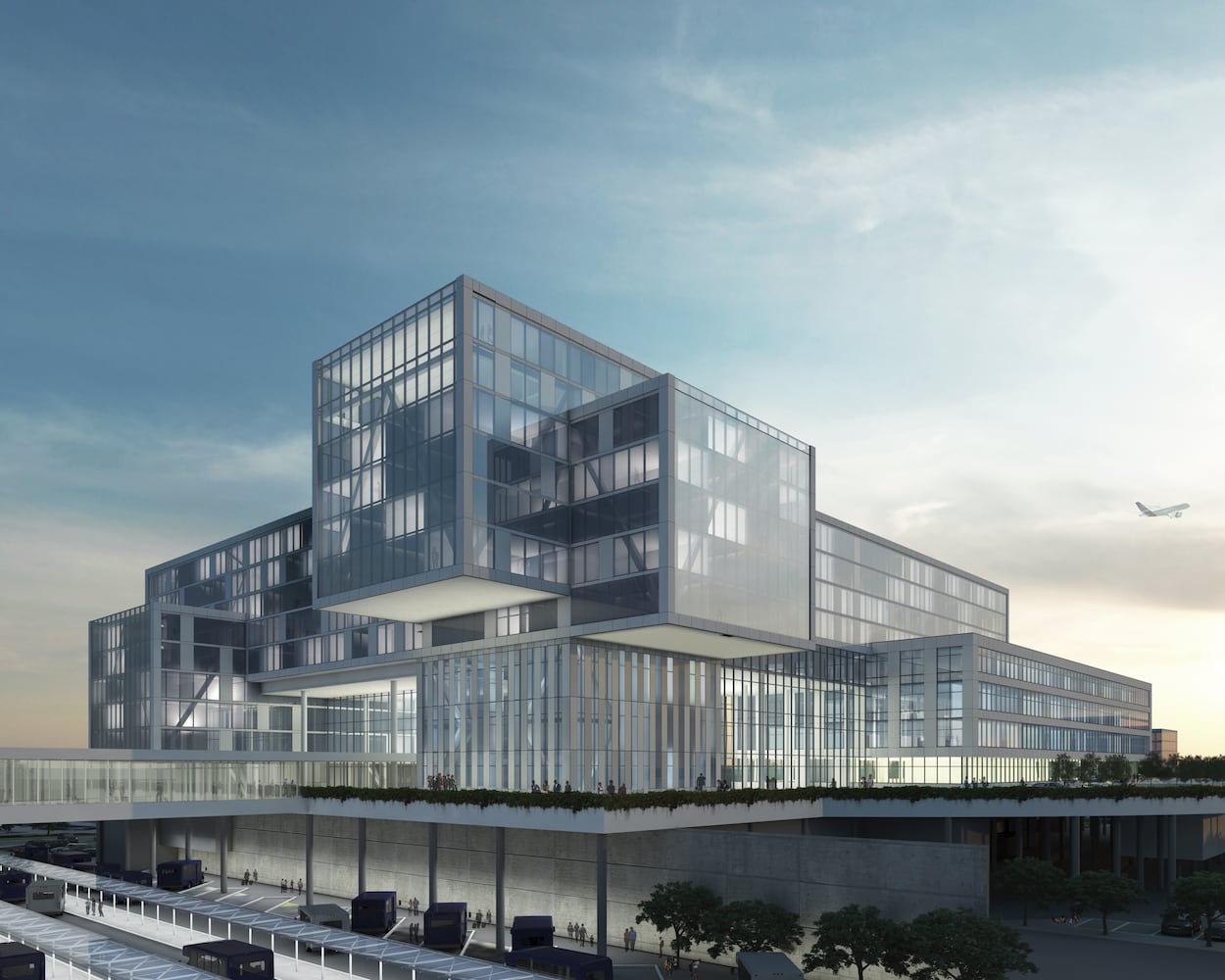 Atlanta airport hotel renderings