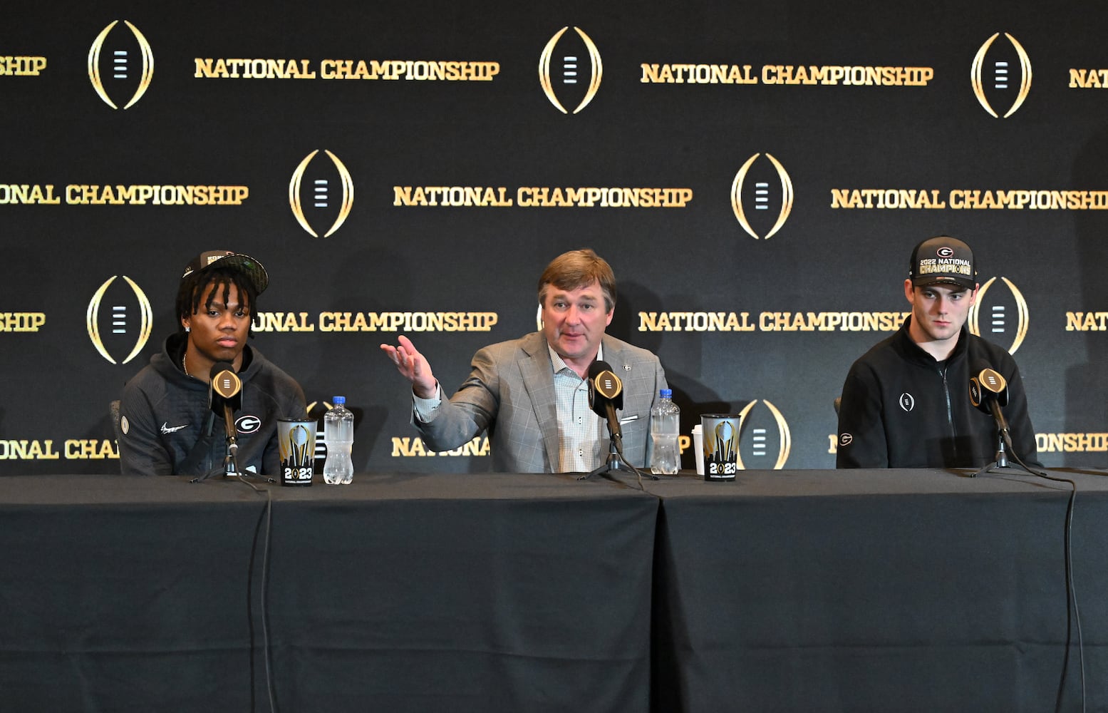 Georgia National Championship Presser