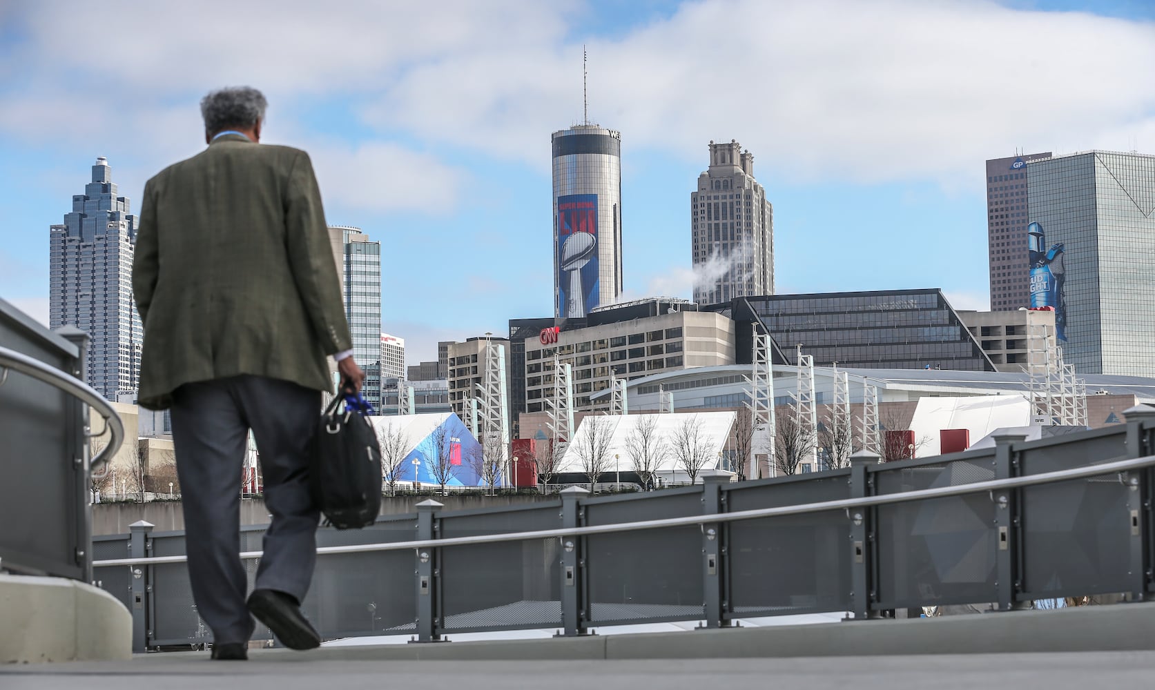 Atlanta's Northside Drive Pedestrian Bridge