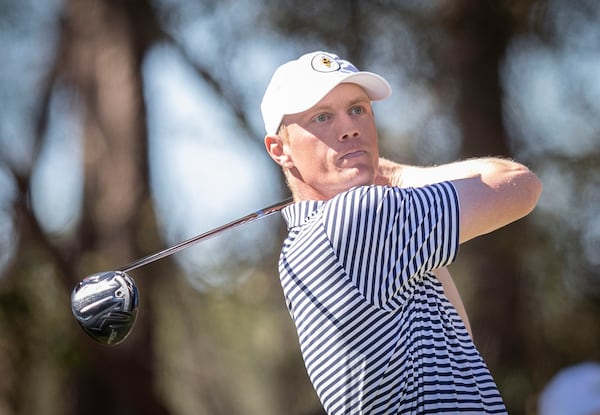 Bartley Forrester, seen here at a tournament in Panama City, Fla, was co-medalist at the Calusa Cup in Naples, Fla., and helped Georgia Tech win the team title. (Photo - Ross Obley)